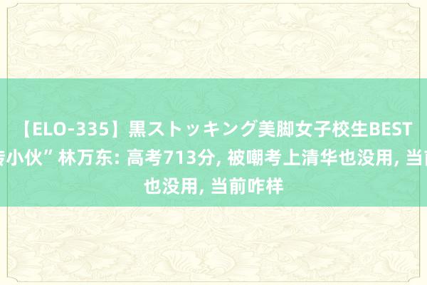【ELO-335】黒ストッキング美脚女子校生BEST “搬砖小伙”林万东: 高考713分， 被嘲考上清华也没用， 当前咋样